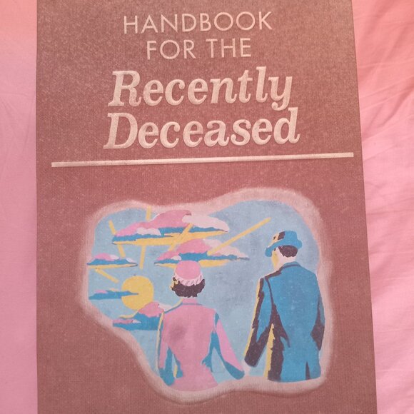 Beetlejuice Handbook of The Recently Deceased Book Tin - Picture 1 of 3